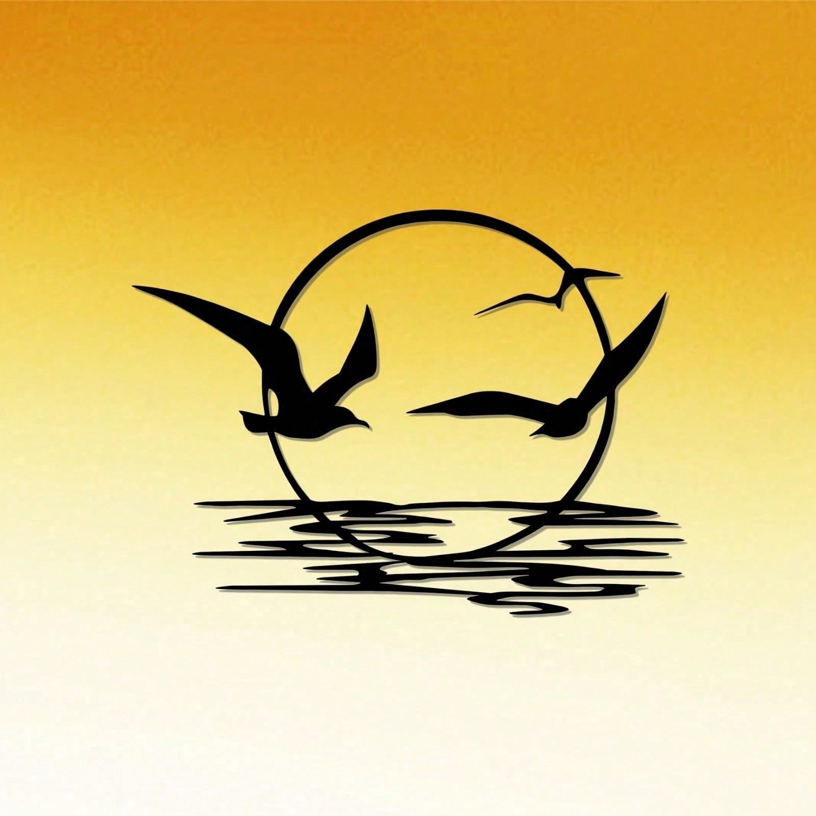 Interior Design Apartment - CIFBUY Iron Wall Art Coastal Seagull