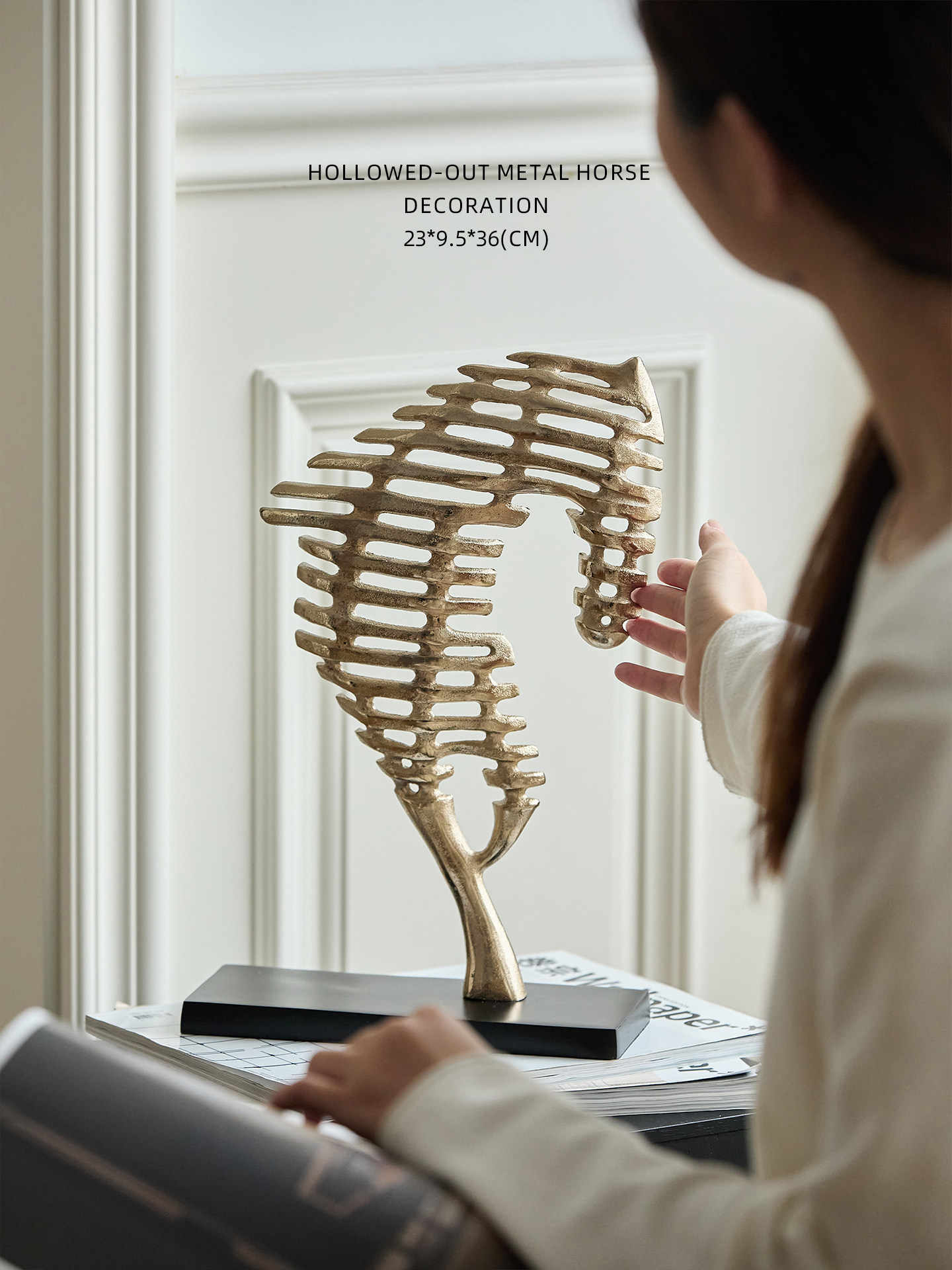 Figurine Sculpture 2026 Horse  - Interior Design Apartment ulasan dan harga