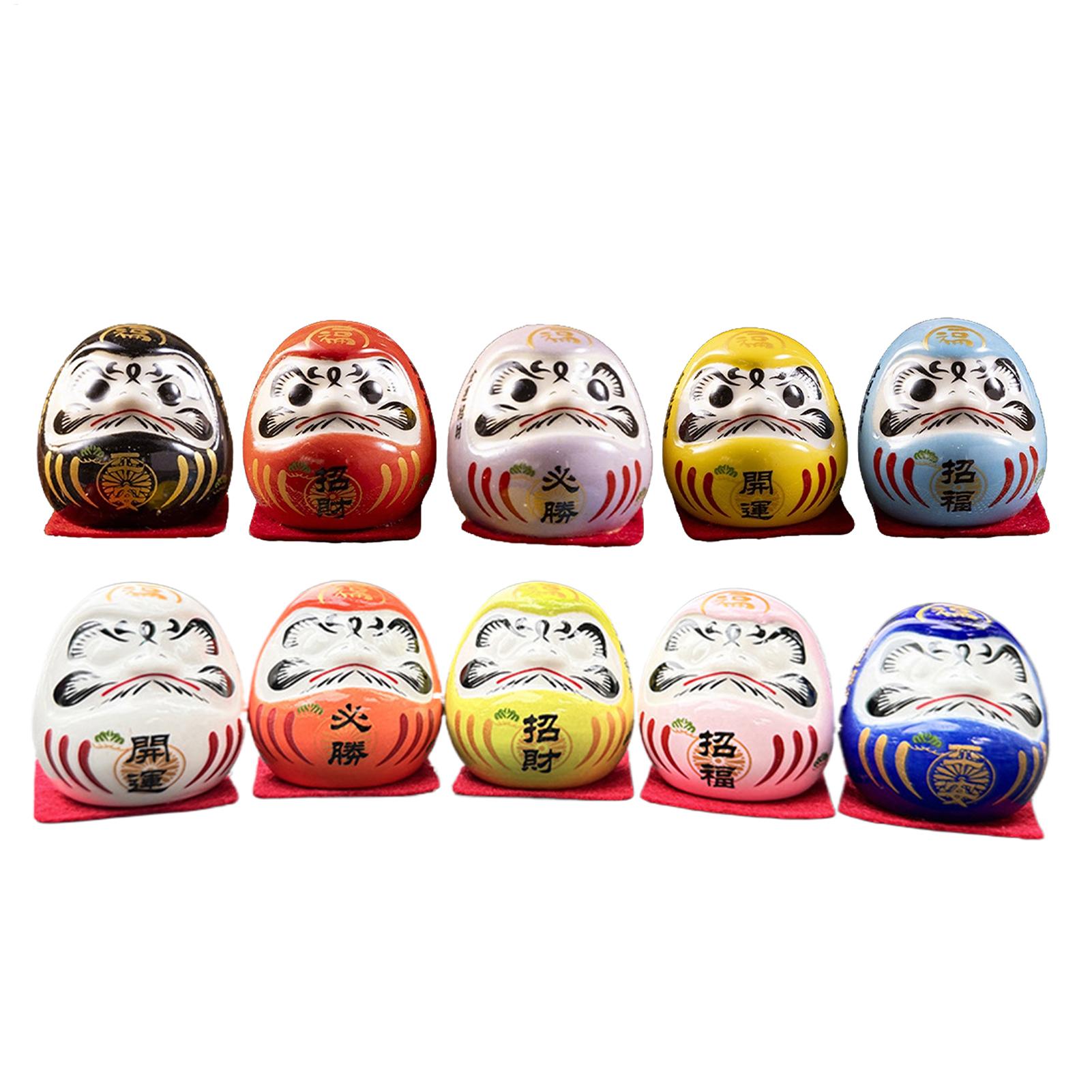 Japanese Ceramics Daruma Doll  - Interior Design Japan ulasan dan harga