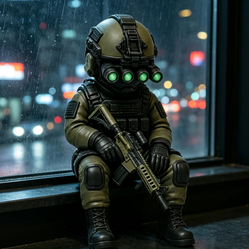 Tactical Mini Soldier Figurine - Interior Design Apartment ulasan dan harga