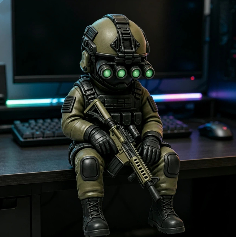 Tactical Mini Soldier Figurine - Interior Design Apartment ulasan dan harga