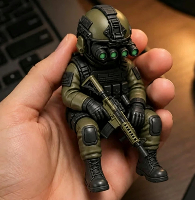 Tactical Mini Soldier Figurine - Interior Design Apartment ulasan dan harga