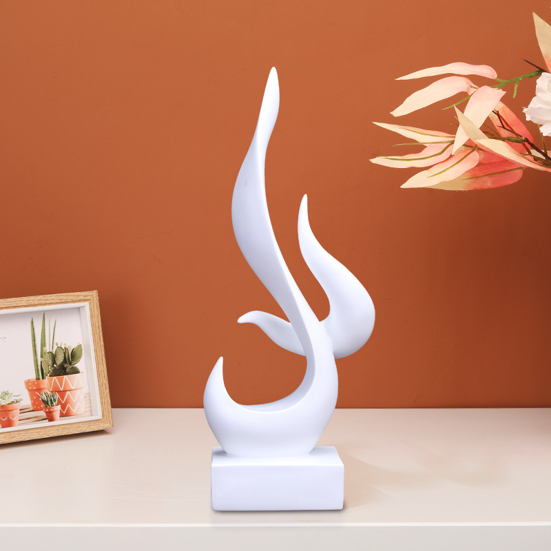 Creative Flame Bird Statues Ab - Interior Design Apartment ulasan dan harga