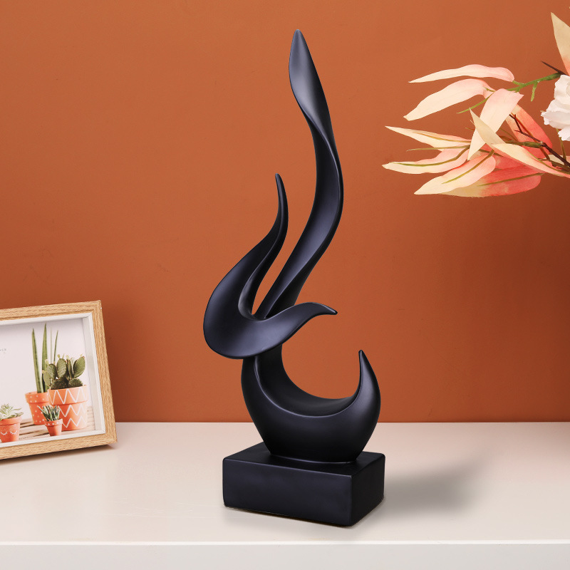 Creative Flame Bird Statues Ab - Interior Design Apartment ulasan dan harga