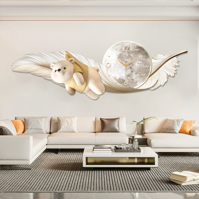 Luxury Large Wall Clock Temper - Interior Design Living Room And Kitchen ulasan dan harga