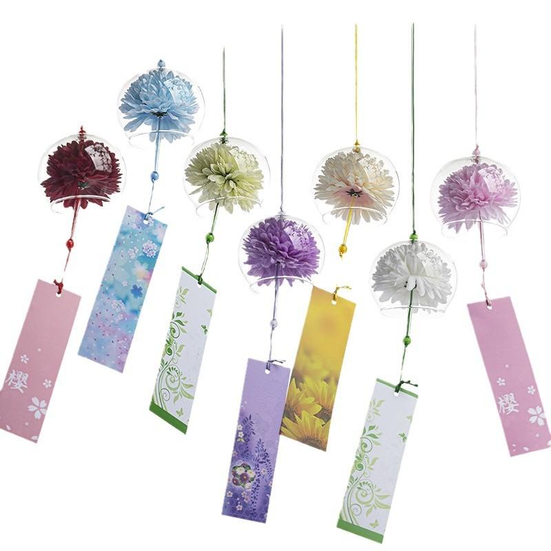 Japanese Style Glass Wind Bell - Interior Design Japan ulasan dan harga