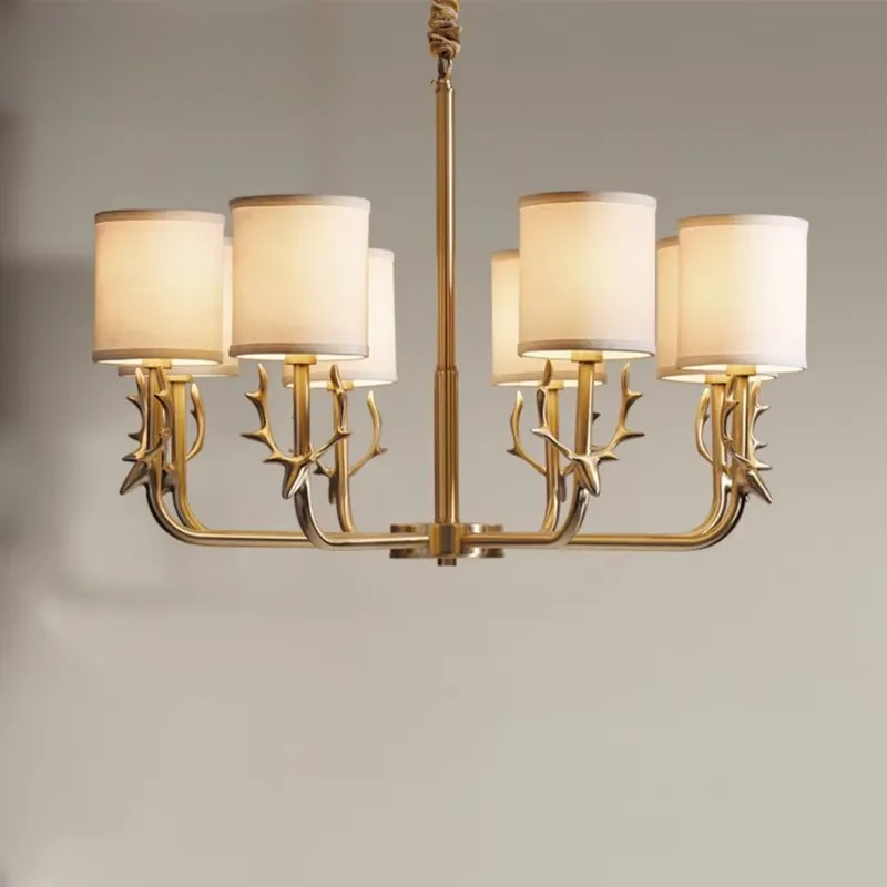 Copper Chandelier for Living R - Interior Design Living Room And Kitchen ulasan dan harga