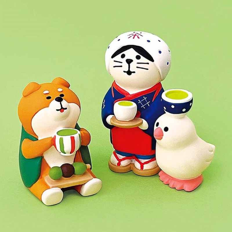 Matcha Series Miniatures Japan - Interior Design Japan ulasan dan harga