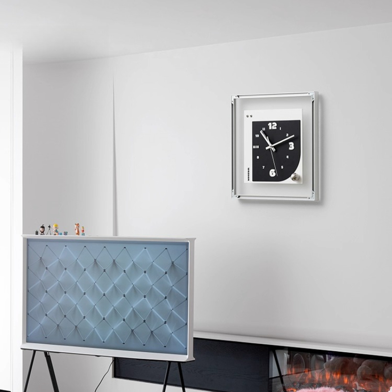 Interior Aesthetic Clock Wall  - Interior Design Living Room And Kitchen ulasan dan harga