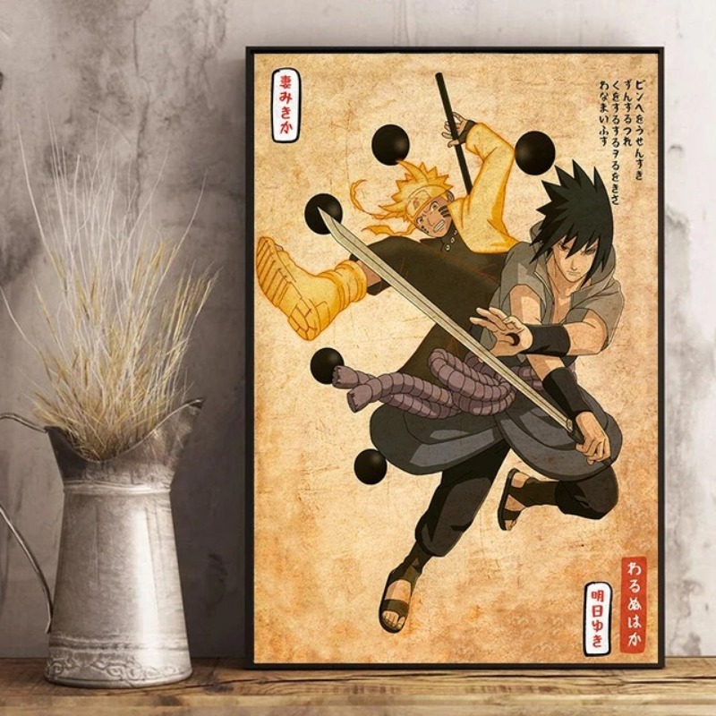 Japanese Anime Naruto Poster R - Interior Design Japan ulasan dan harga
