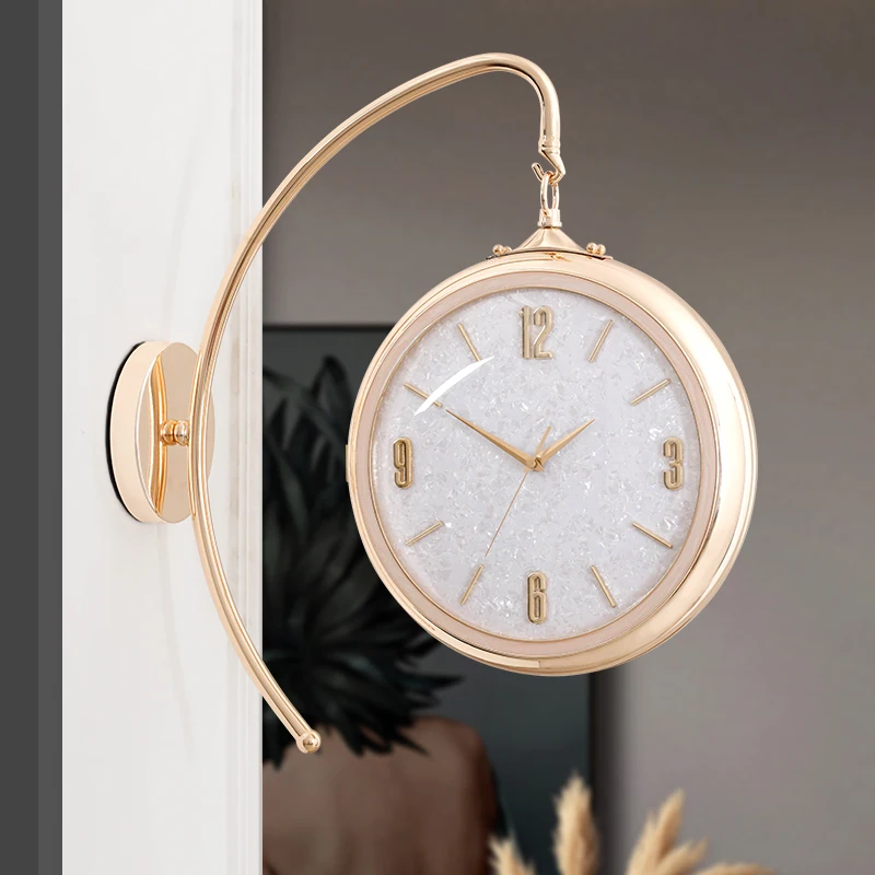 Nordic Luxury Wall Clocks Inte - Interior Design Living Room And Kitchen ulasan dan harga
