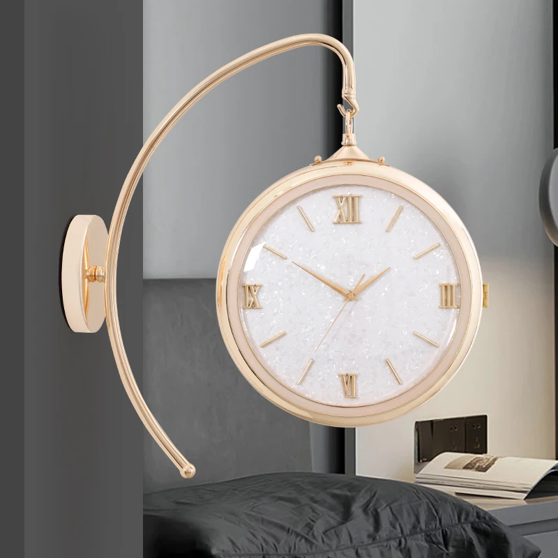 Nordic Luxury Wall Clocks Inte - Interior Design Living Room And Kitchen ulasan dan harga