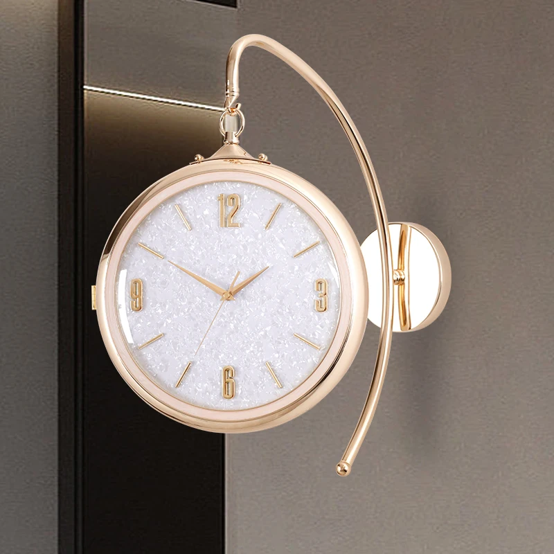 Nordic Luxury Wall Clocks Inte - Interior Design Living Room And Kitchen ulasan dan harga
