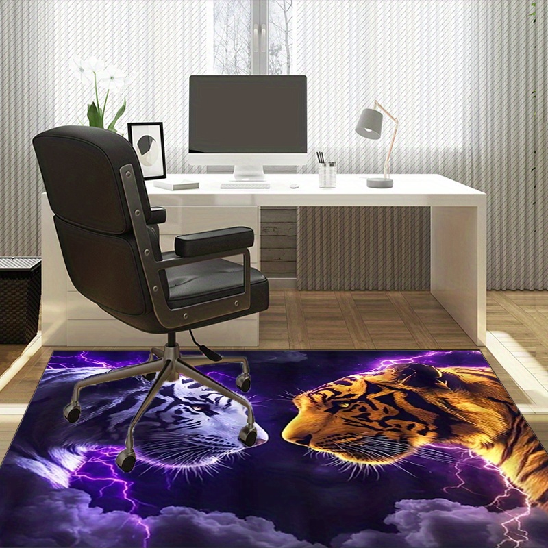 Tiger faces rug with electric  - Interior Design Your Room ulasan dan harga