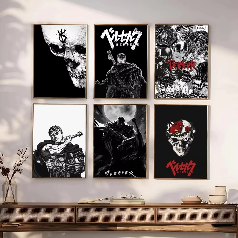 Anime B-berserk Poster Paper P - Interior Design Apartment ulasan dan harga