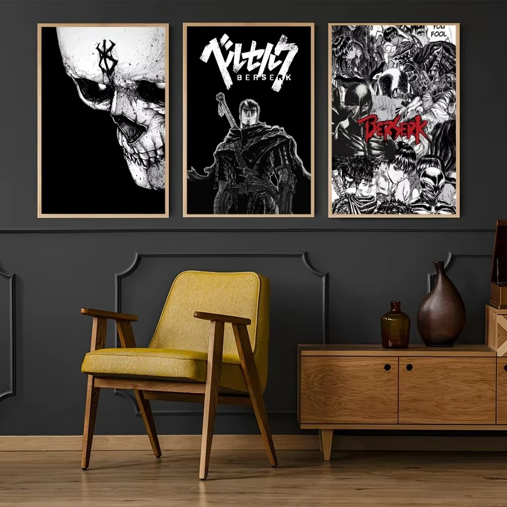 Anime B-berserk Poster Paper P - Interior Design Apartment ulasan dan harga