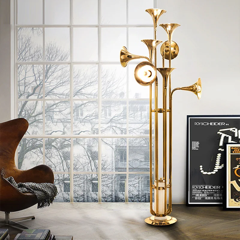 Nordic Trumpet Pendant Lamp fo - Interior Design Living Room And Kitchen ulasan dan harga