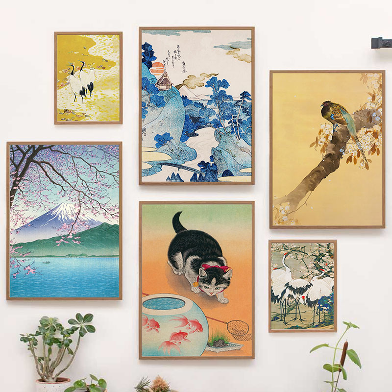 Japanese Katsushika Hokusai Ca - Interior Design Apartment ulasan dan harga