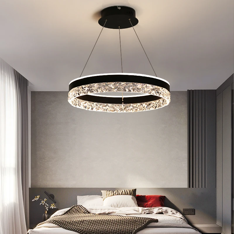 Modern Luxury Crystal LED Pend - Interior Design Living Room And Kitchen ulasan dan harga