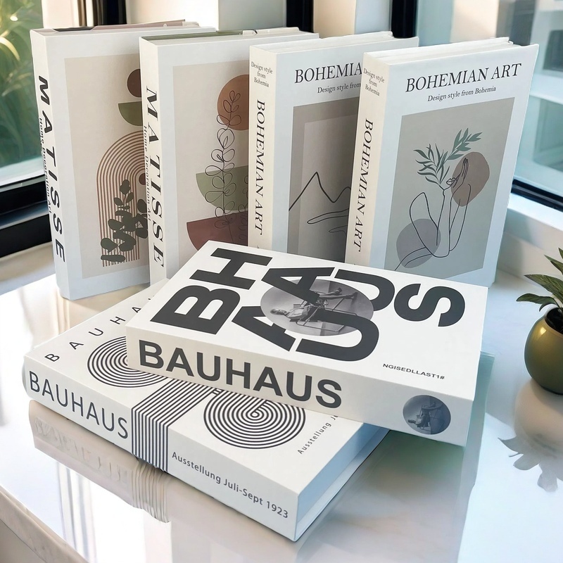 Boho Monet Decorative Books Lu - Interior Design Apartment ulasan dan harga