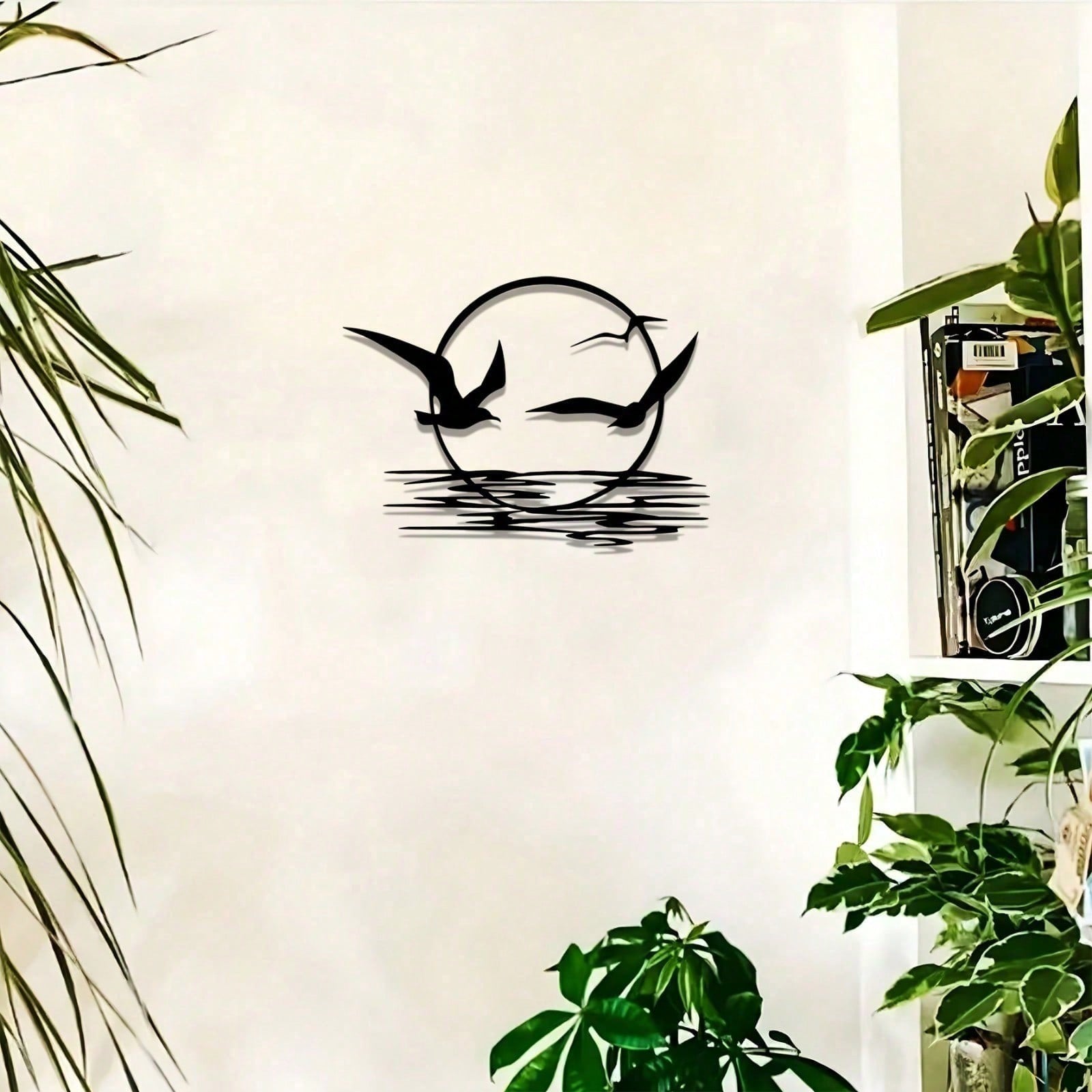 CIFBUY Iron Wall Art Coastal S - Interior Design Apartment ulasan dan harga